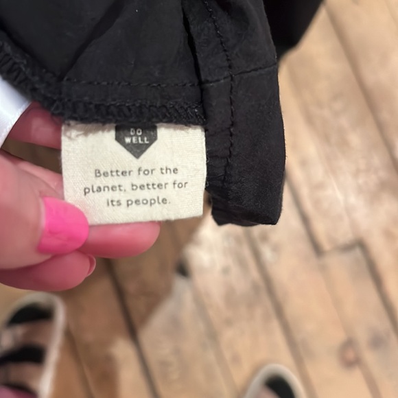 Madewell Black Halter Tiered MIDI Sundress Size 4 - Picture 10 of 10